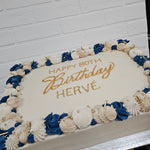 Blue & Cream Party Slab