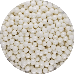 Large White  Sugar Pearls